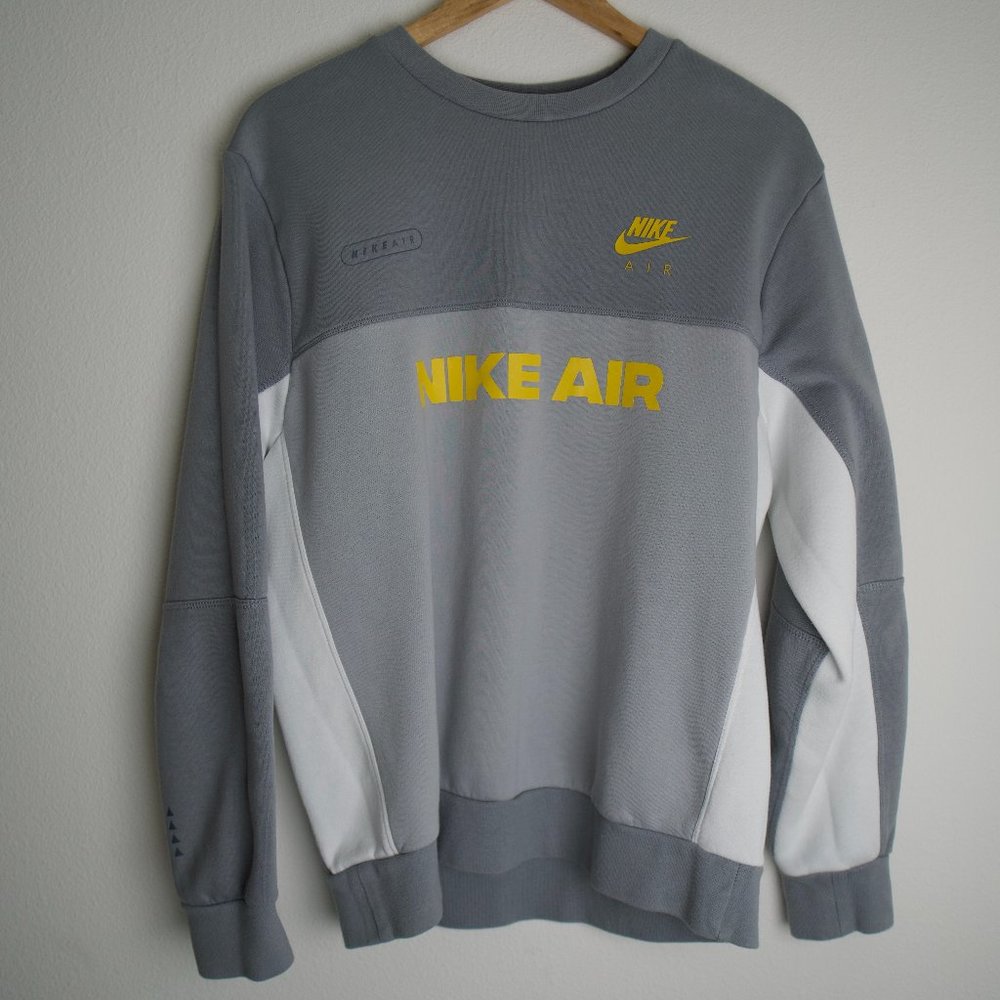 Gray Nike Air Crewneck